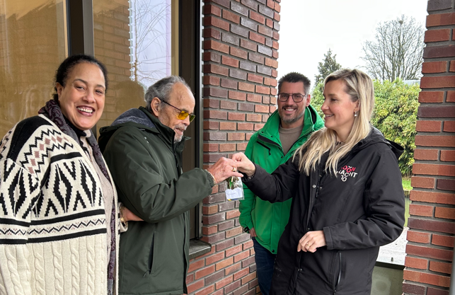 Sleuteloverdracht Zorgzame Buurt