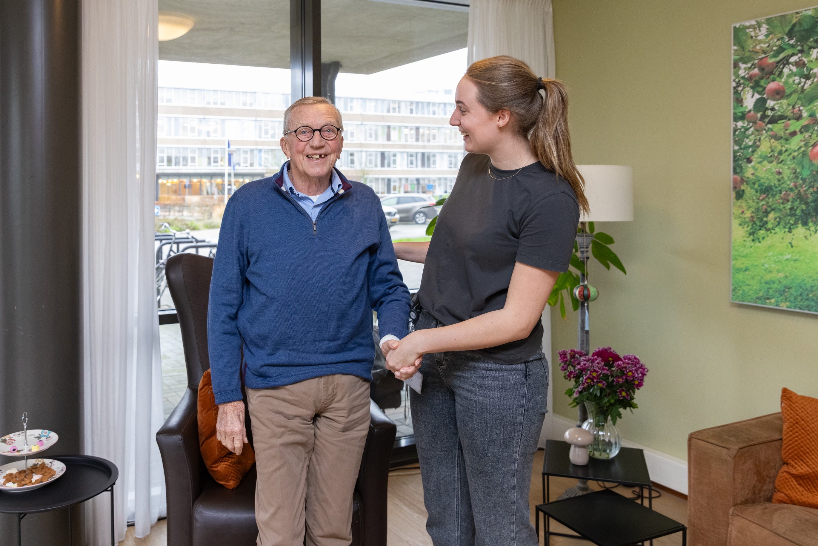 Bewoner Woonkamer Lingesteyn