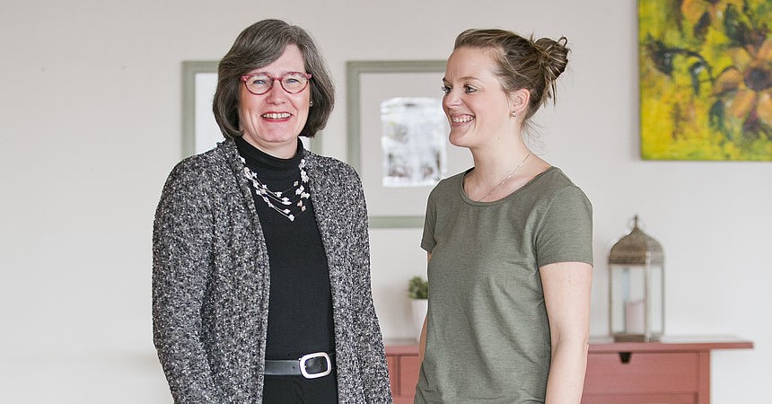 Afasiecentrum Christa Meijerink En Cliënt Sylvia Kuijpers