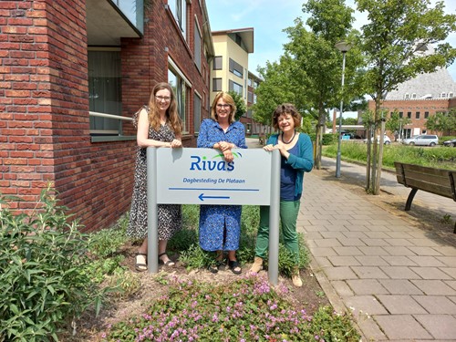Teamleden van dagbesteding De Plataan